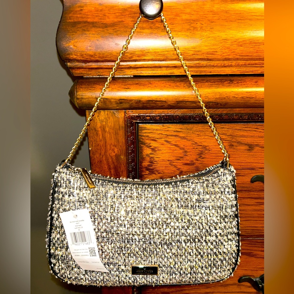 Kate Spade Kiki Tinsel Tweed Crossbody